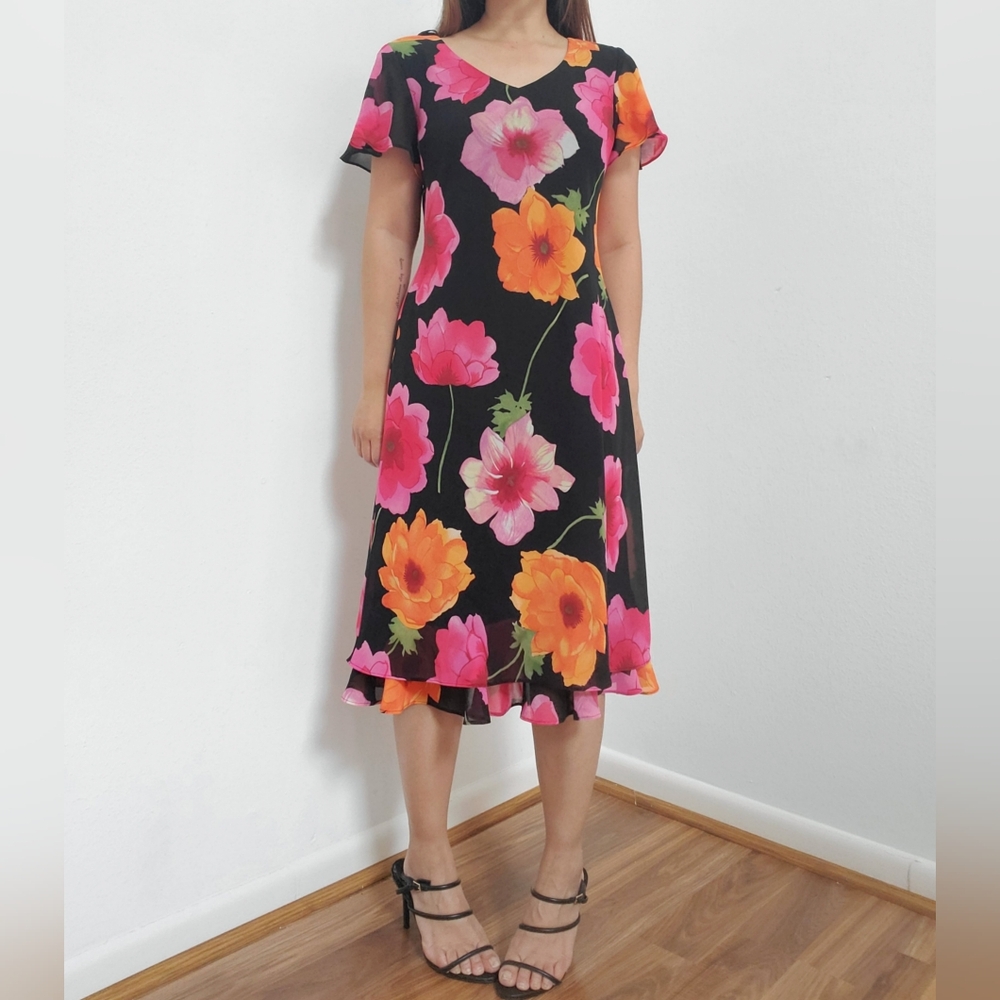 Vintage Florals Dress